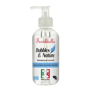 Shampoo per cuccioli Bubbles e Nature 250 ml - Ferribiella