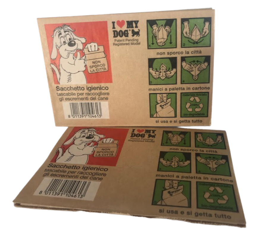Sacchetto di cacca di cane da compagnia biodegradabile sacchetti di cacca  di cane a Zero rifiuti