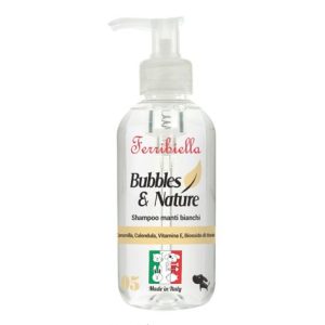 Shampoo manti bianchi Bubbles e Nature 250 ml - Ferribiella