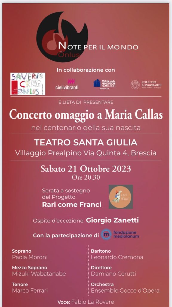 Concerto omaggio Maria Callas