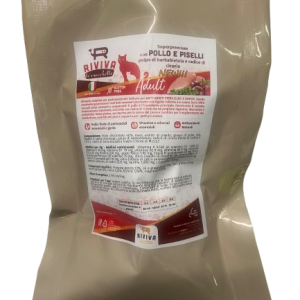 Crocchette Superpremium con Pollo, piselli, polpa di barbabietola e radice di cicoria per gatti adulti sterilizzati e senior