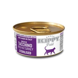 Kippy Patè Alimento completo per gatti ricco di Tacchino 85g