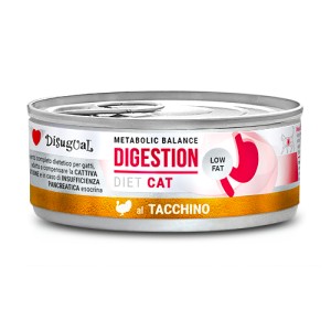 Disugual Gatto Dieta Digestion Low Fat 85gr Tacchino