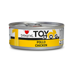 Disugual Umido Cane ToyDog Monoproteico senza Glutine con Pollo 85gr