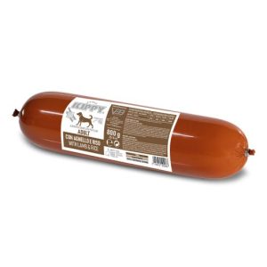 Kippy Patè Cane Salamotto con Agnello e Riso 800gr. Per cani di tutte le taglie.