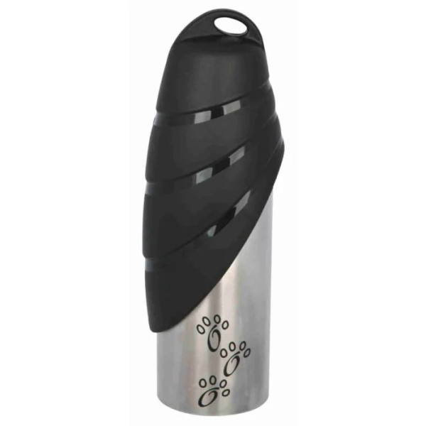 Borraccia Trixie con dispenser da viaggio Acciaio Inox 75O ml