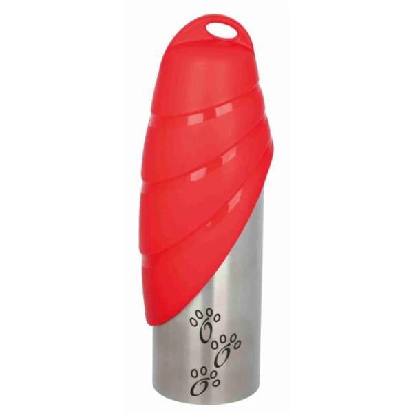 Borraccia Trixie con dispenser da viaggio Acciaio Inox 75O ml