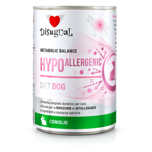 Disugual Metabolic Balance DOG HYPOallergenic Coniglio 400g monoproteico senza glutine