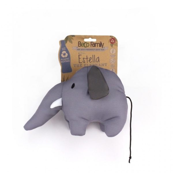 Beco Giocattolo per cani Family Estella l'elefante con squeaker 12 cm